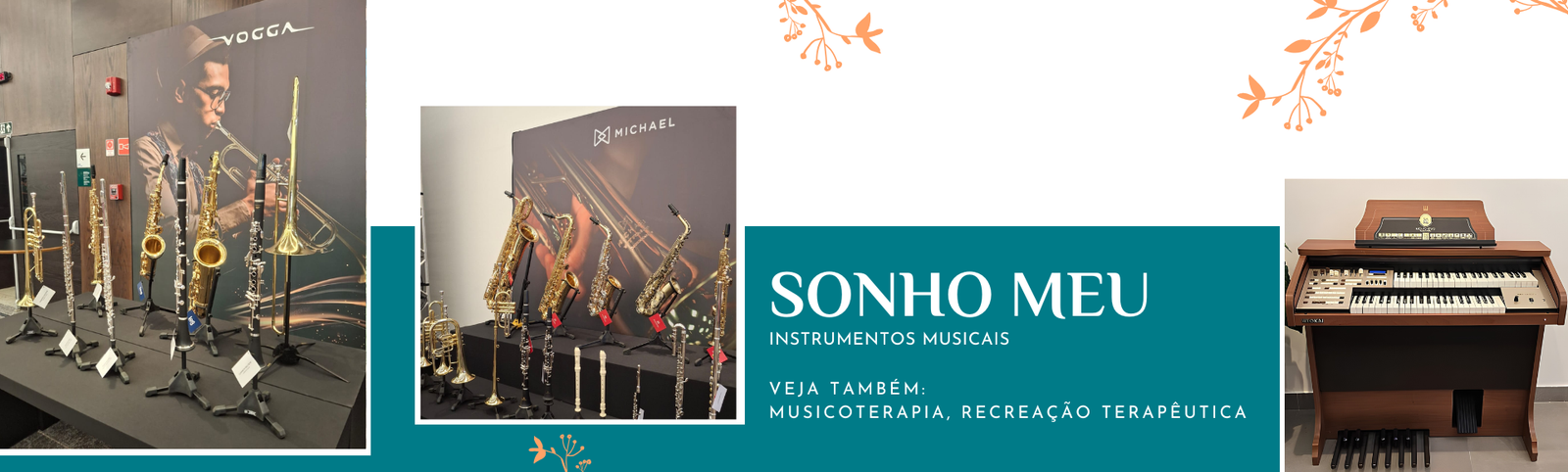 Conheça nosso Espaço Multidisciplinar - Sonho Meu Instrumentos Musicais, Musicaterapia e Recreação Terapêutica